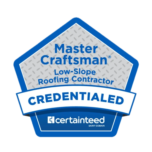 CertainTeed Master Craftsman: Low-Slope Roofing Contractor
